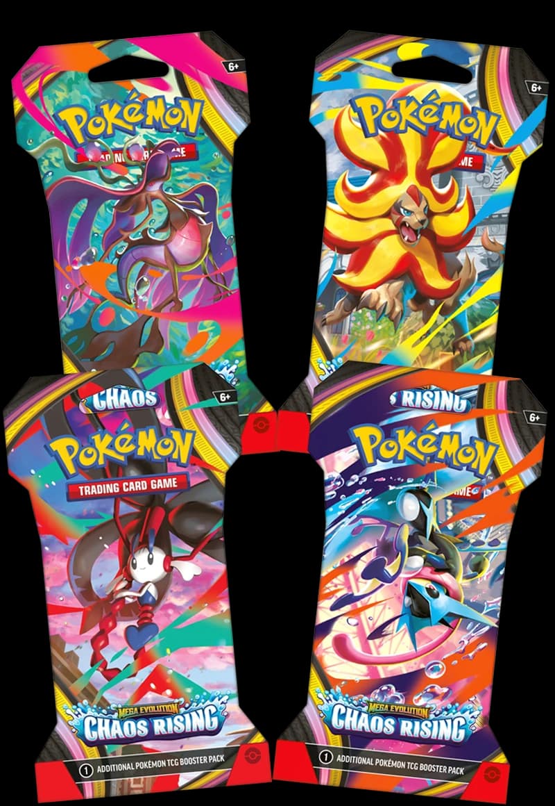 Chaos Rising Sleeved Pack — Set of 4 - Image 1