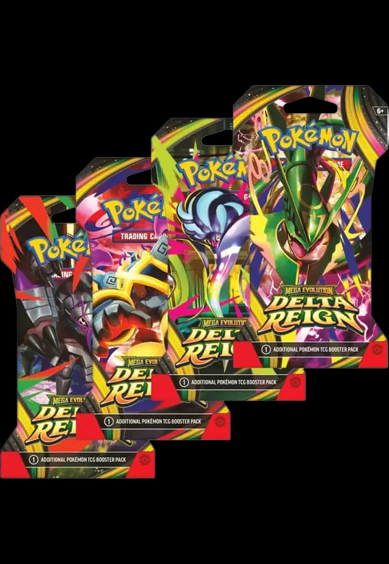 Delta Reign Sleeved Booster Pack
