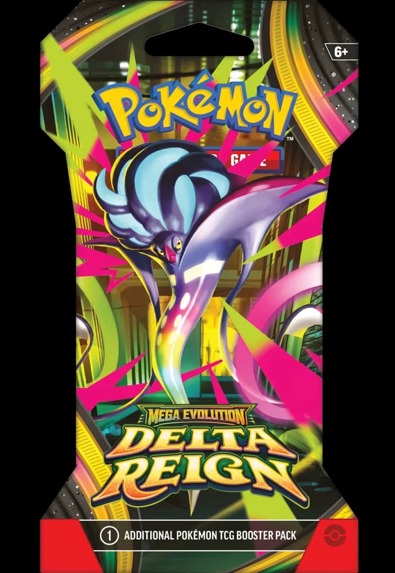 Delta Reign sleeved booster pack