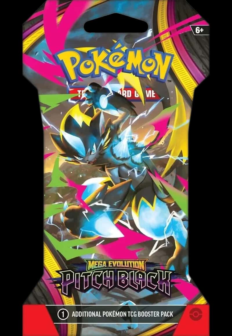 Pitch Black sleeved booster