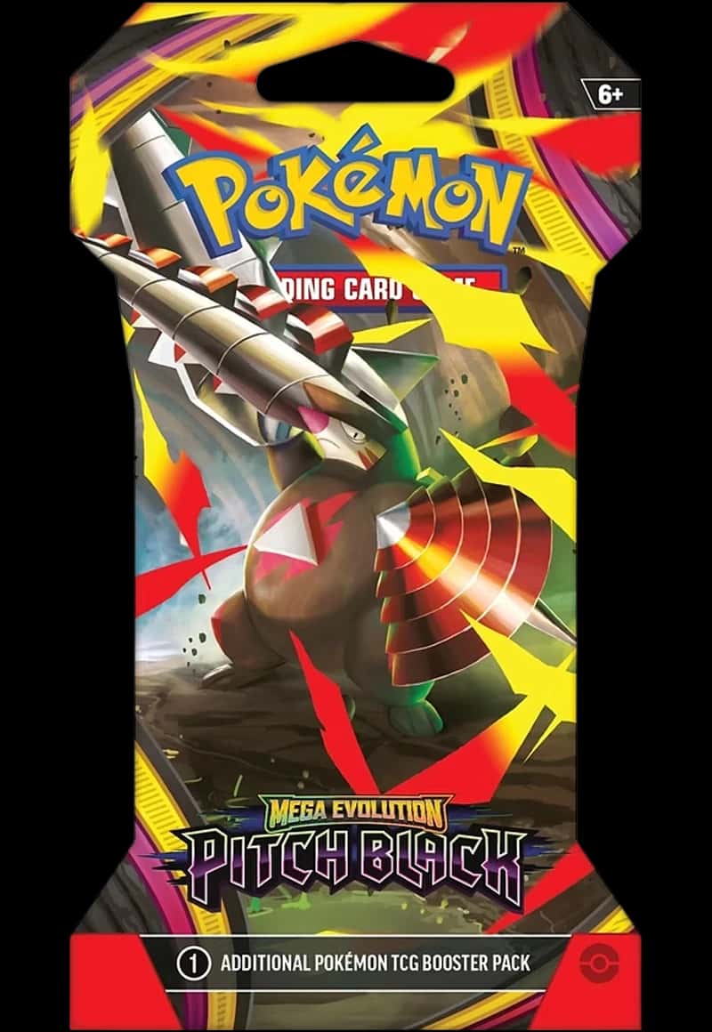 Pitch Black sleeved booster