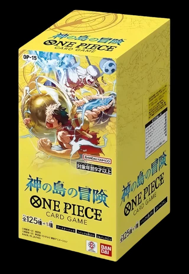 กล่อง Booster One Piece OP-15 Adventure on Kami's Island ภาษาญี่ปุ่น ธีม Skypiea