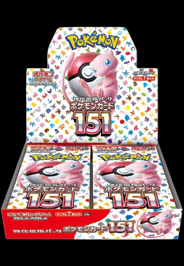 กล่อง Pokemon 151 ญี่ปุ่น ชุดเริ่มต้นคอลเลคชัน